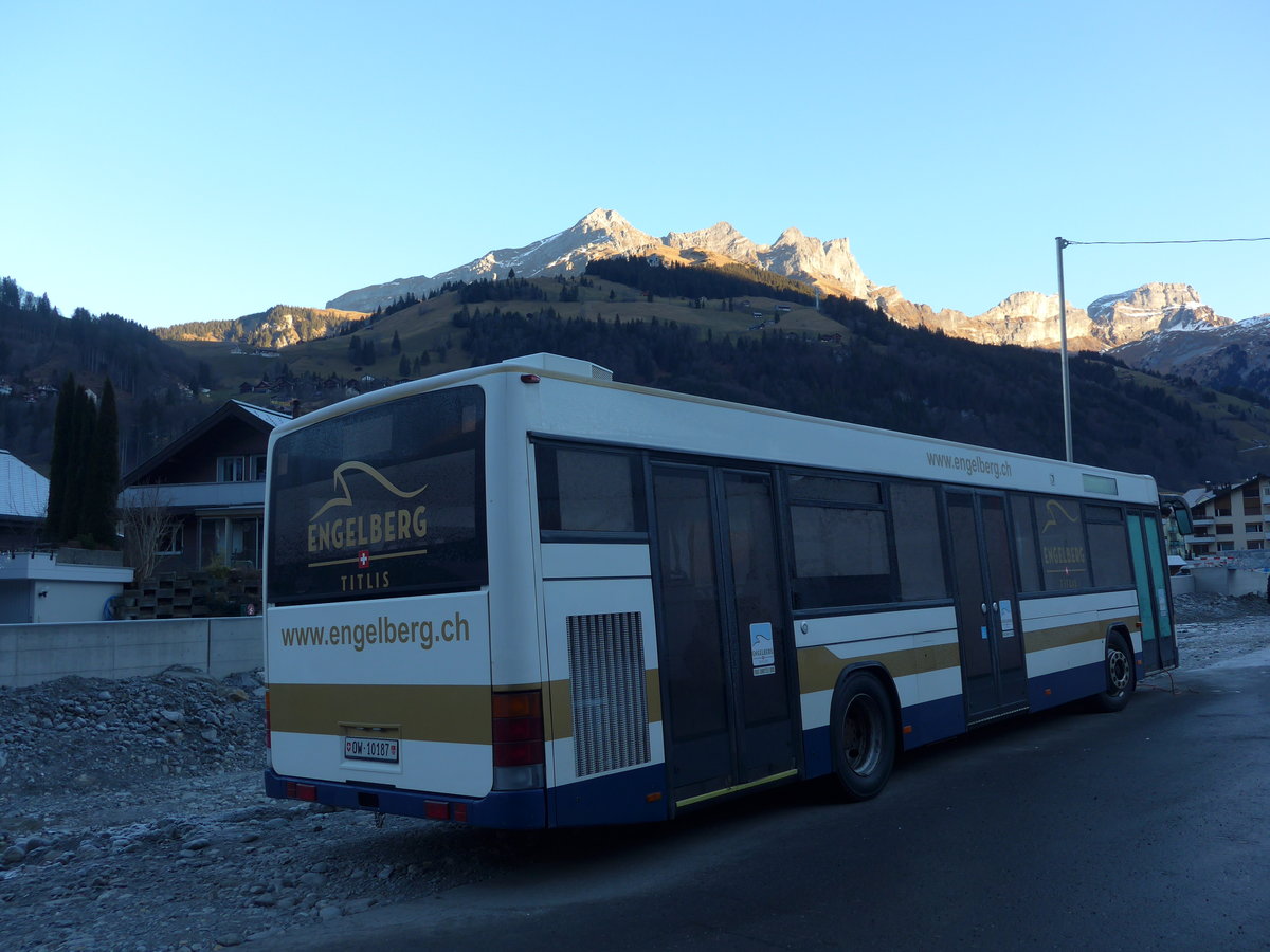 (177'429) - EAB Engelberg - Nr. 3/OW 10'187 - Mercedes/Hess (ex ZVB Zug Nr. 157; ex ZVB Zug Nr. 57) am 30. Dezember 2016 in Engelberg, Titlisbahnen