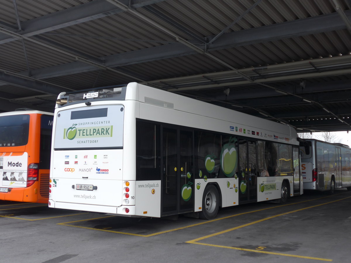 (177'497) - AAGU Altdorf - Nr. 10/UR 9141 - Hess am 30. Dezember 2016 in Schattdorf, Garage