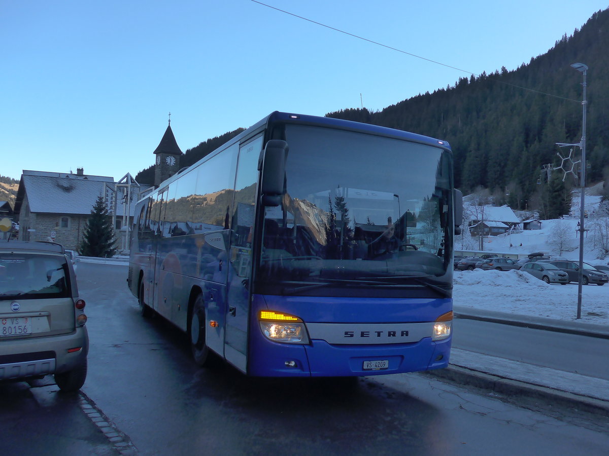 (177'518) - TPC Aigle - Nr. 9/VS 4209 - Setra am 1. Januar 2017 in Morgins, Post