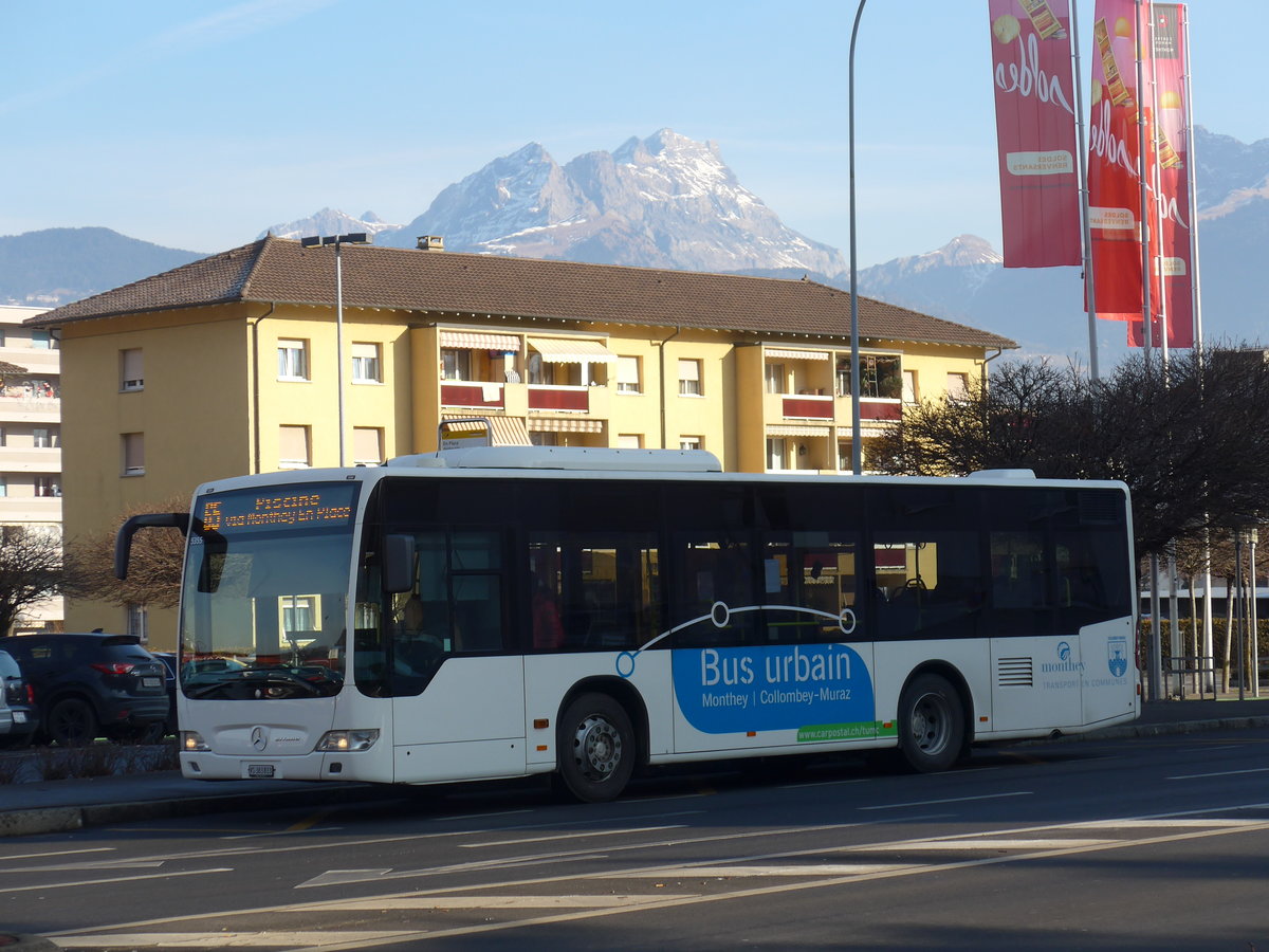 (177'587) - TPC Aigle - VS 383'833 - Mercedes am 2. Januar 2017 in Monthey, En Place