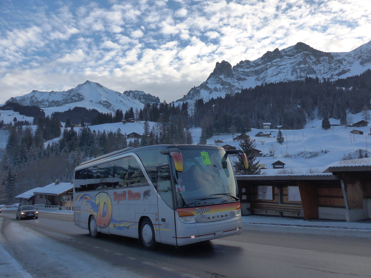 (177'704) - Dysli, Bern - Nr. 24/BE 106'501 - Setra am 7. Januar 2017 in Adelboden, Oey