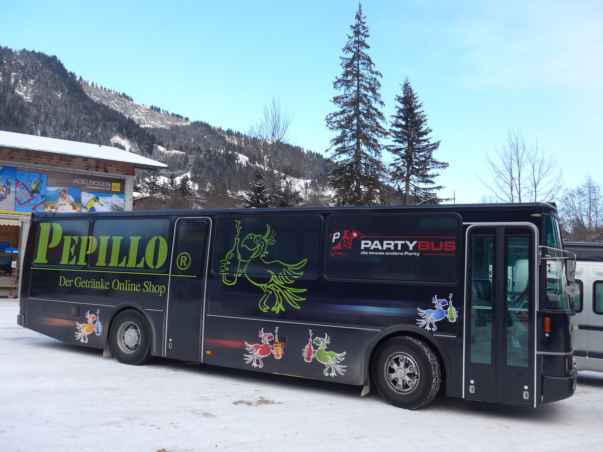 (177'784) - Party-Bus, Ruswil - LU 117'116 - Saurer/R&J am 7. Januar 2017 in Adelboden, ASB