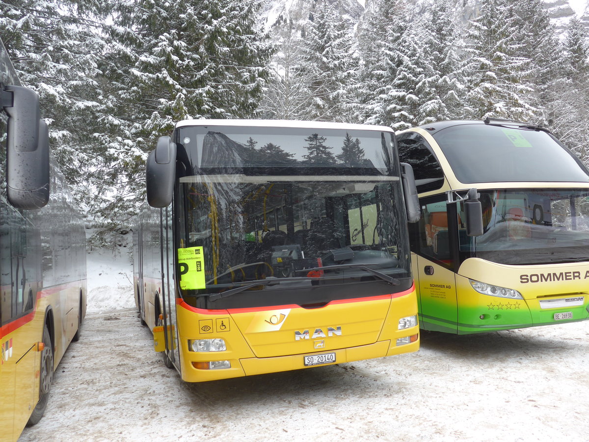 (177'862) - Steiner, Messen - SO 20'140 - MAN am 7. Januar 2017 in Adelboden, Unter dem Birg