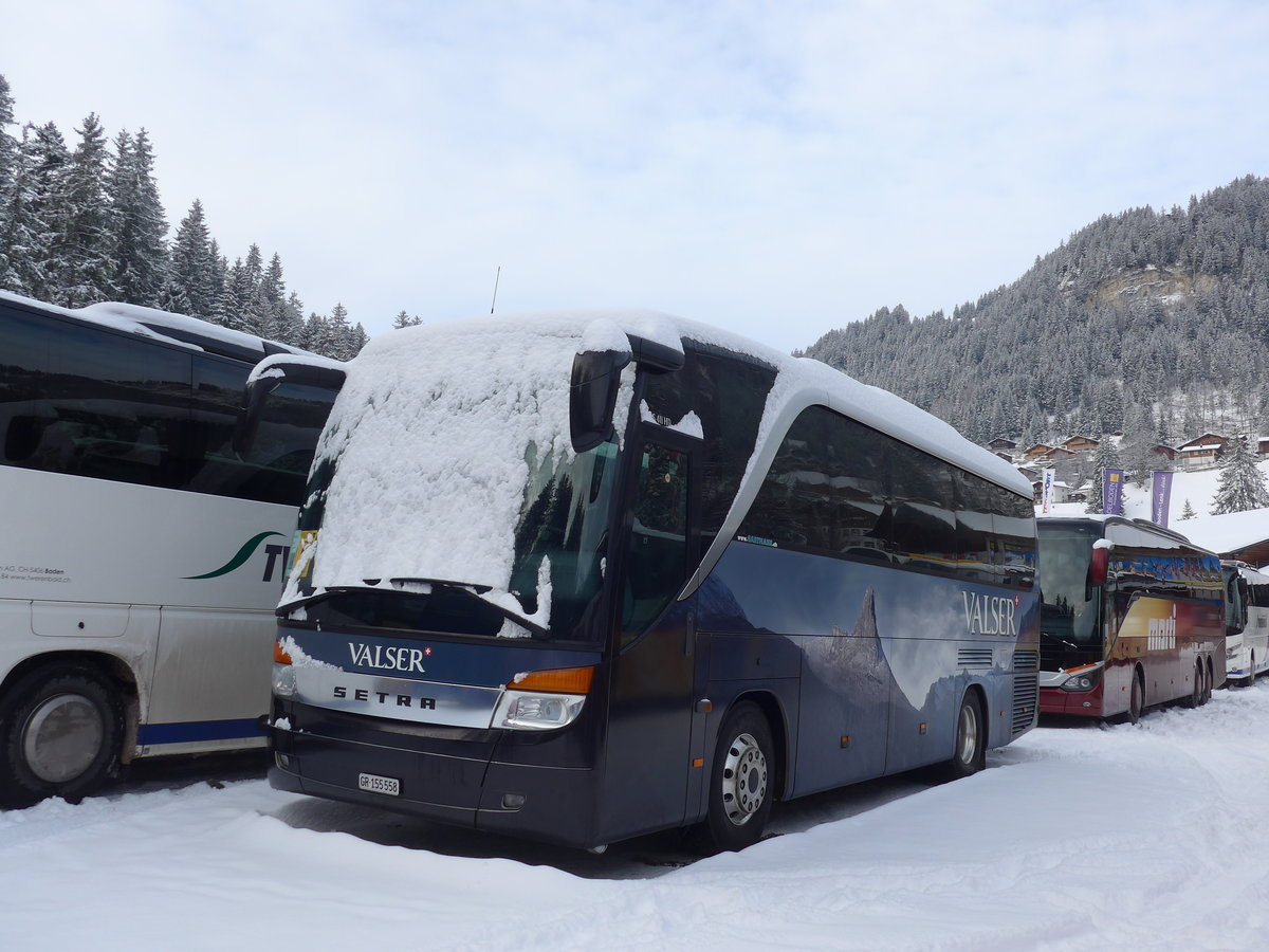 (177'947) - Gartmann, Vals - GR 155'558 - Setra am 8. Januar 2017 in Adelboden, ASB