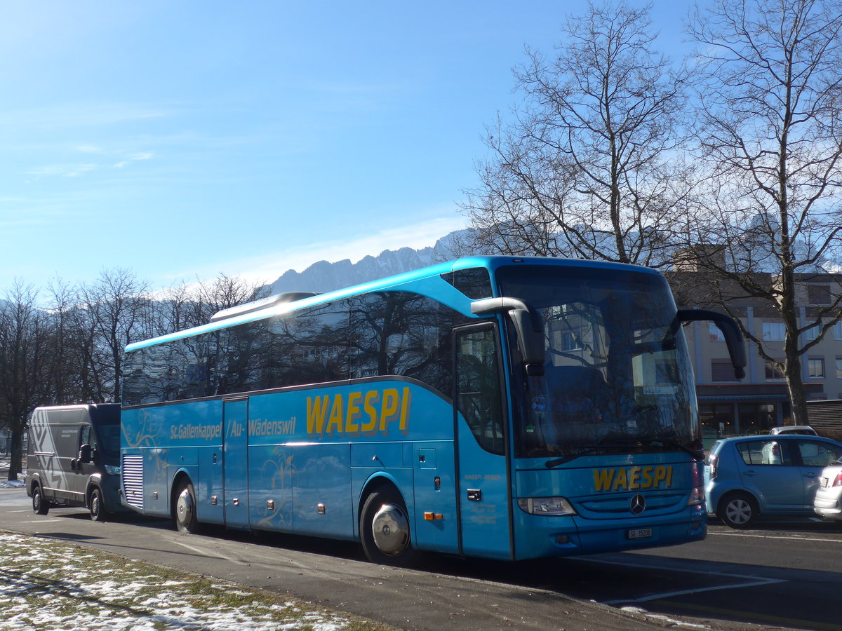 (178'217) - Waespi, St. Gallenkappel - SG 35'208 - Mercedes am 29. Januar 2017 in Thun, Lachen