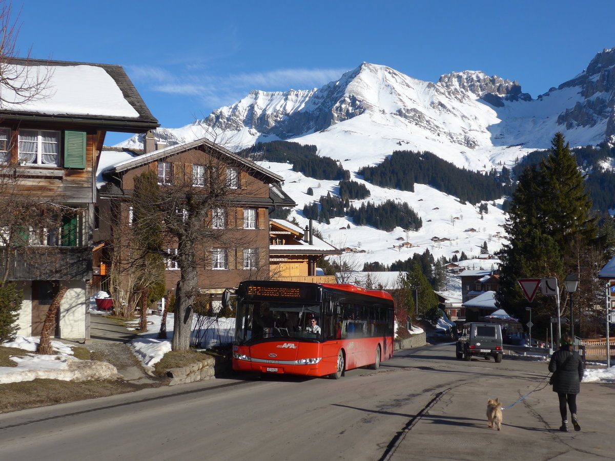 (178'232) - AFA Adelboden - Nr. 91/BE 26'704 - Solaris am 29. Januar 2017 in Adelboden, Landstrasse