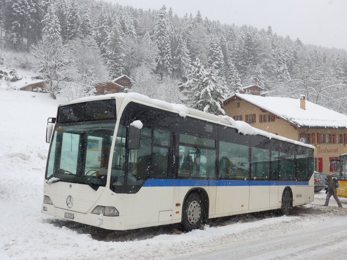 (178'248) - Buchard, Leytron - Nr. 63/VS 84'255 - Mercedes (ex Maag, Kloten Nr. 37) am 5. Februar 2017 in Ovronnaz, La Croise