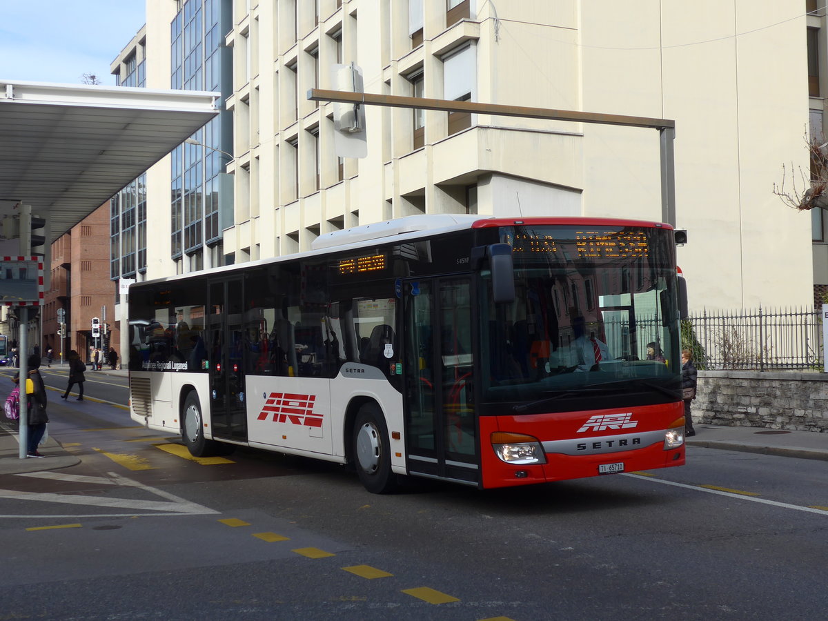 (178'303) - ARL Viganello - Nr. 20/TI 65'710 - Setra am 7. Februar 2017 in Lugano, Centro