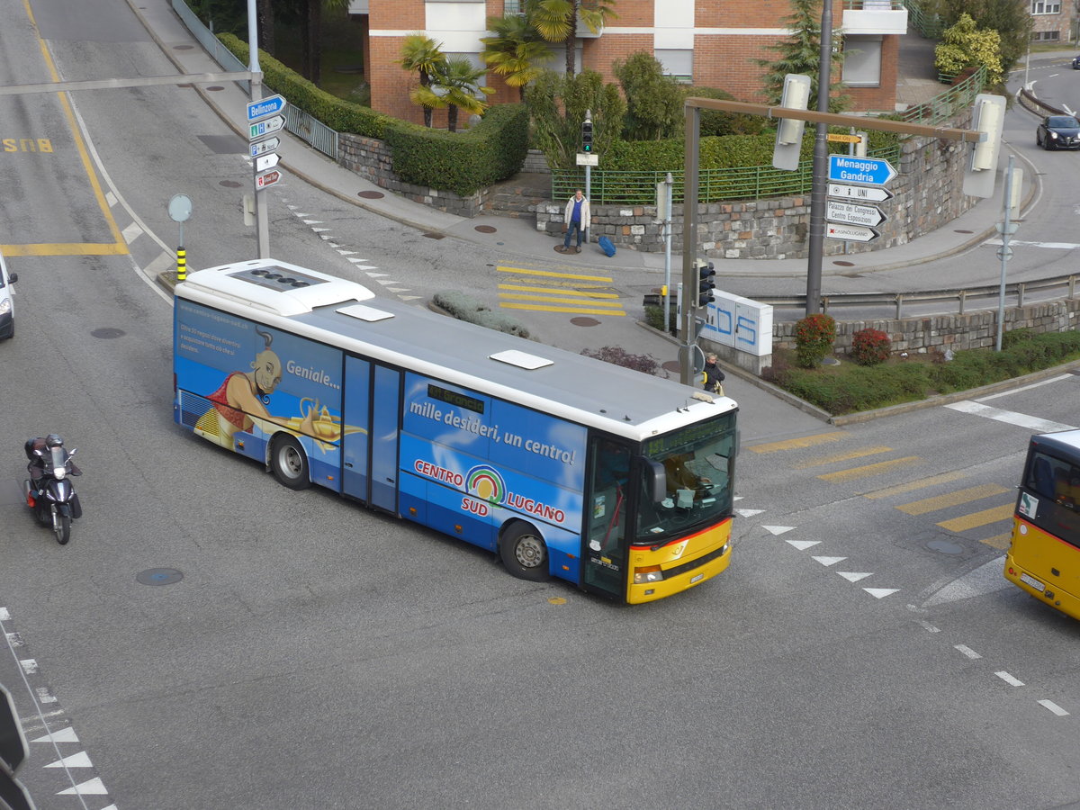 (178'343) - AutoPostale Ticino - Nr. 506/TI 215'200 - Setra (ex P 25'697) am 7. Februar 2017 in Lugano, Via del San Gottardo