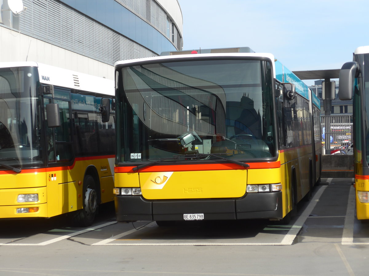 (178'509) - PostAuto Bern - Nr. 798/BE 835'798 - Volvo/Hess (ex Bernmobil, Bern Nr. 262) am 11. Februar 2017 in Bern, Postautostation