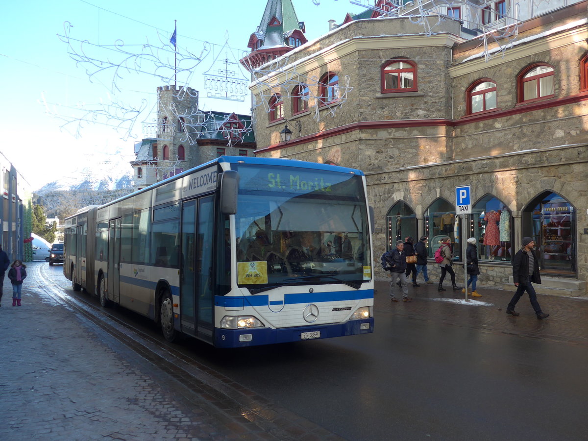 (178'556) - ZVB Zug - Nr. 9/ZG 3359 - Mercedes am 18. Februar 2017 in St. Moritz, Klinik Gut