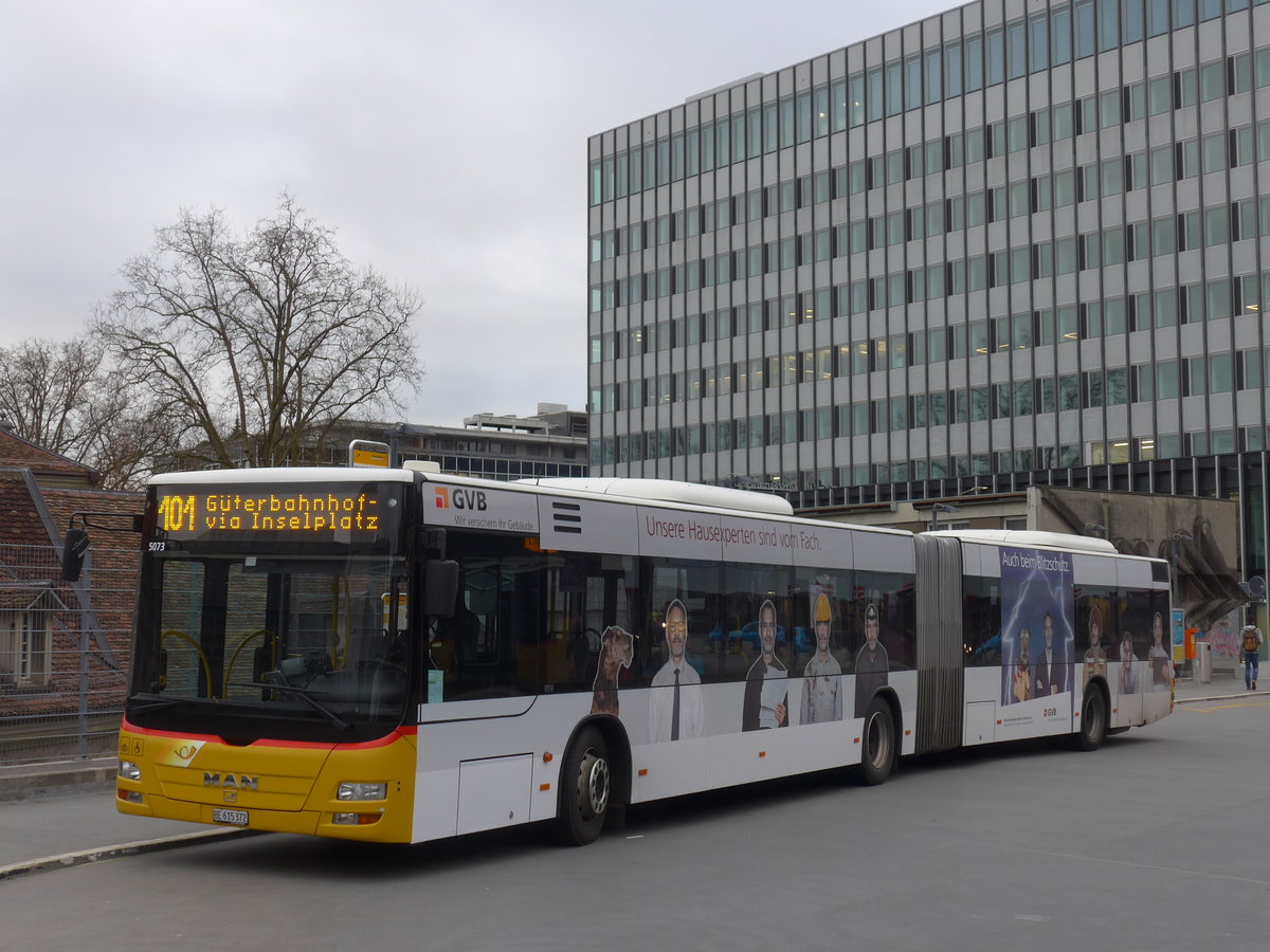 (178'992) - PostAuto Bern - Nr. 667/BE 615'372 - MAN am 20. Mrz 2017 in Bern, Postautostation