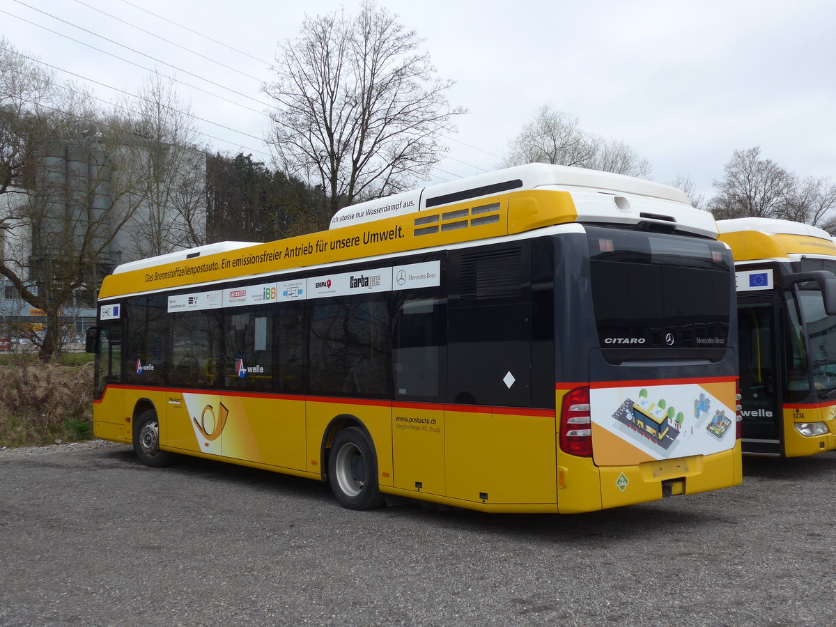 (179'052) - Voegtlin-Meyer, Brugg - Nr. 277 - Mercedes am 20. Mrz 2017 in Kloten, EvoBus