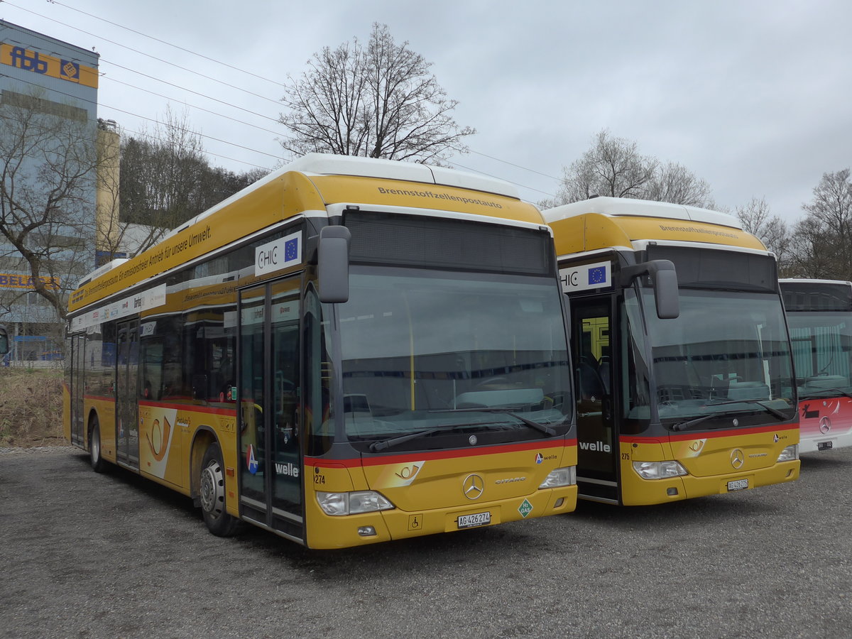 (179'057) - Voegtlin-Meyer, Brugg - Nr. 274/AG 426'274 - Mercedes am 20. Mrz 2017 in Kloten, EvoBus