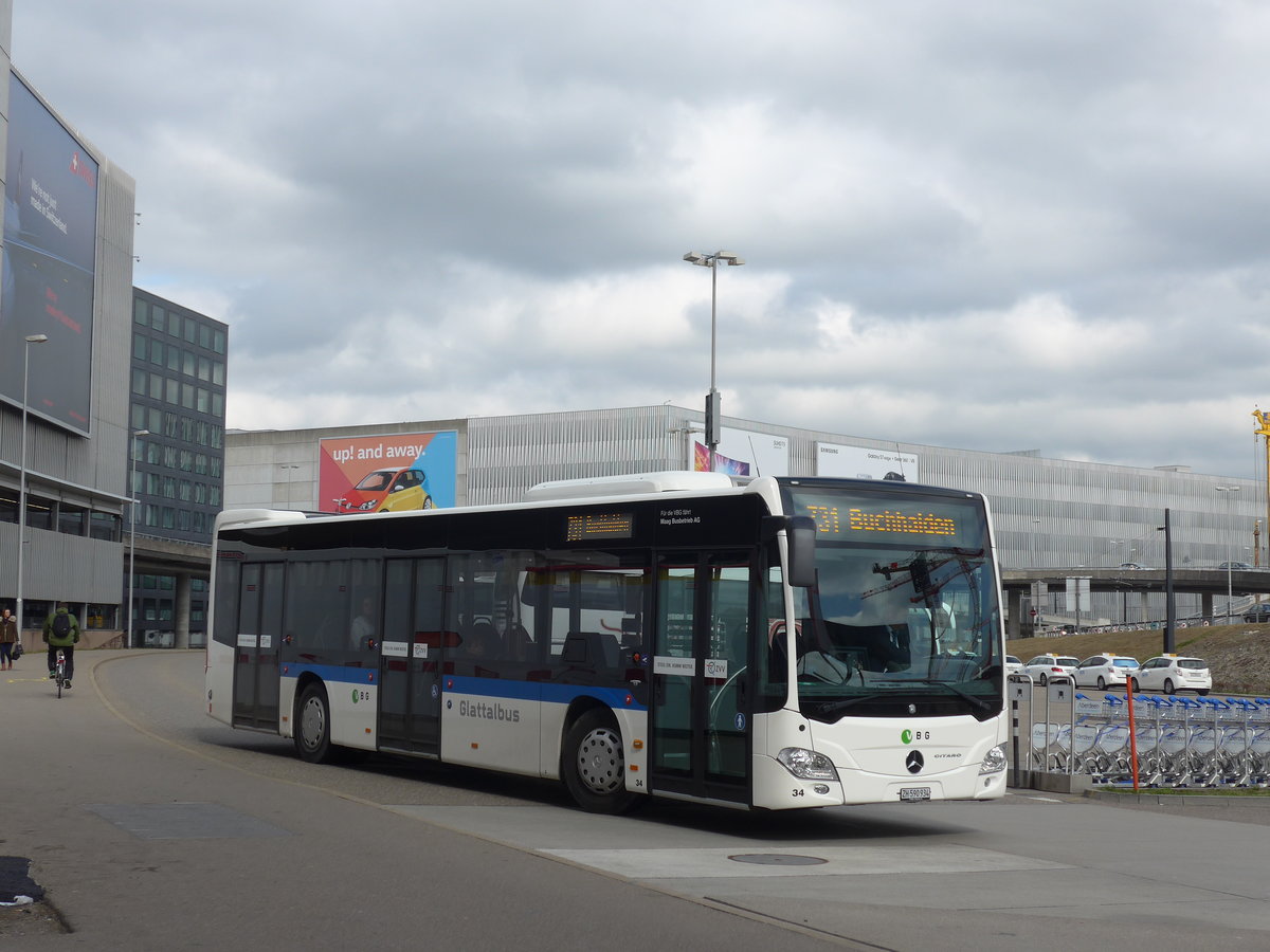 (179'093) - Maag, Kloten - Nr. 34/ZH 590'934 - Mercedes am 20. Mrz 2017 in Zrich, Flughafen