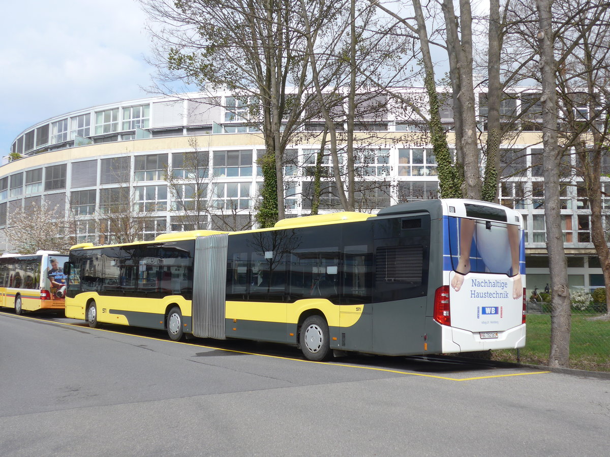 (179'364) - STI Thun - Nr. 161/BE 752'161 - Mercedes am 5. April 2017 bei der Schifflndte Thun