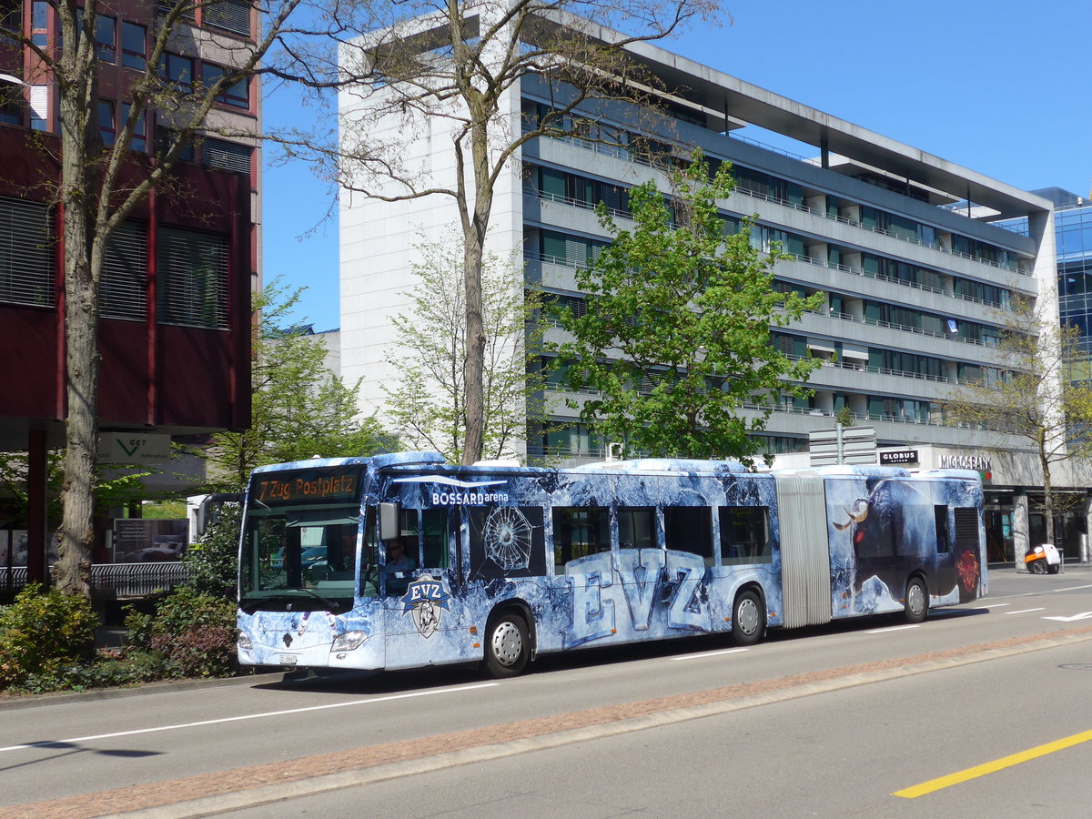 (179'507) - ZVB Zug - Nr. 67/ZG 88'067 - Mercedes am 10. April 2017 in Zug, Metalli