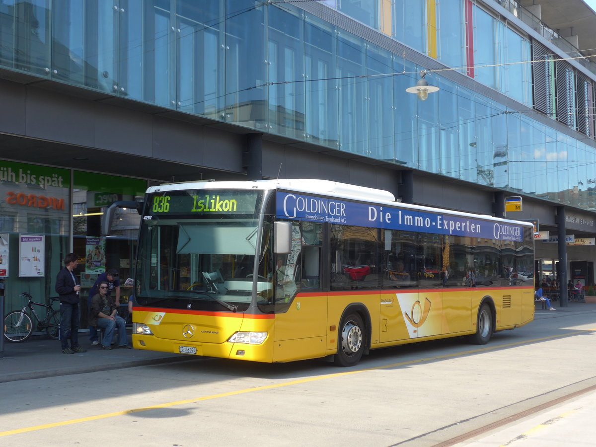 (179'533) - PostAuto Ostschweiz - TG 158'094 - Mercedes (ex Nr. 4) am 10. April 2017 beim Bahnhof Frauenfeld