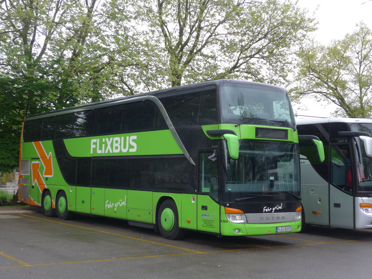 (179'615) - Aus Deutschland: Albus, Mnchen - Nr. M8059/M-EU 8059 - Setra am 16. April 2017 in Zrich, Sihlquai