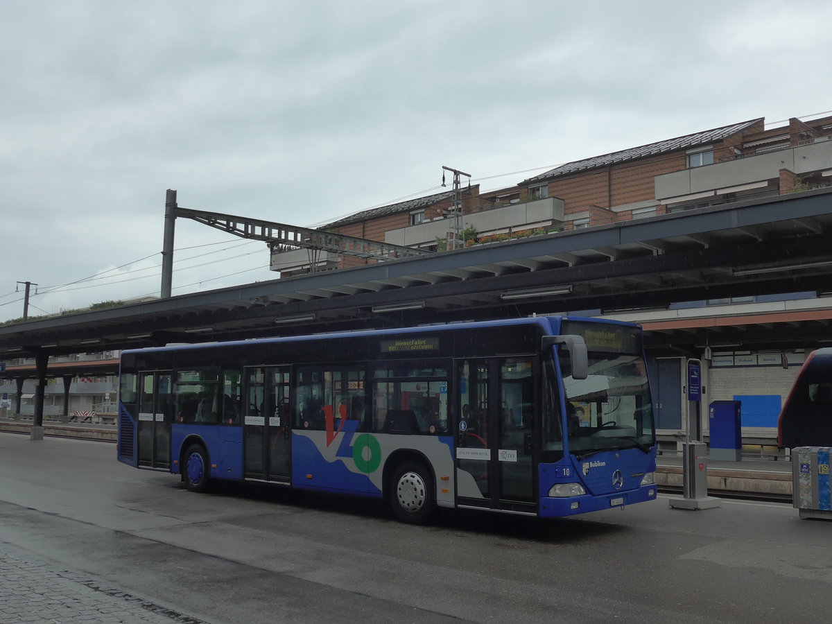 (179'634) - VZO Grningen - Nr. 10/BE 41'410 - Mercedes am 16. April 2017 beim Bahnhof Uster