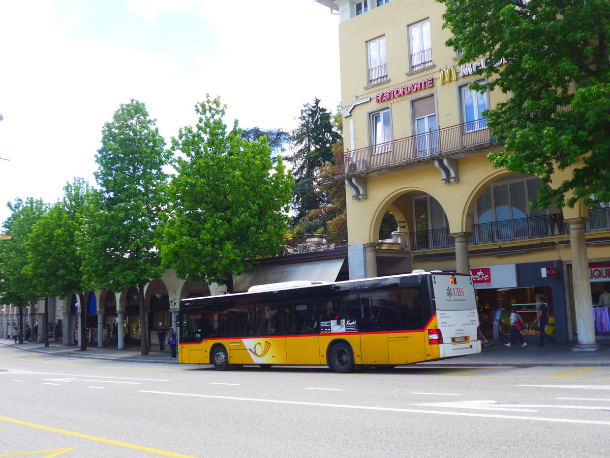 (180'089) - Starnini, Tenero - TI 262'700 - MAN am 13. Mai 2017 beim Bahnhof Locarno