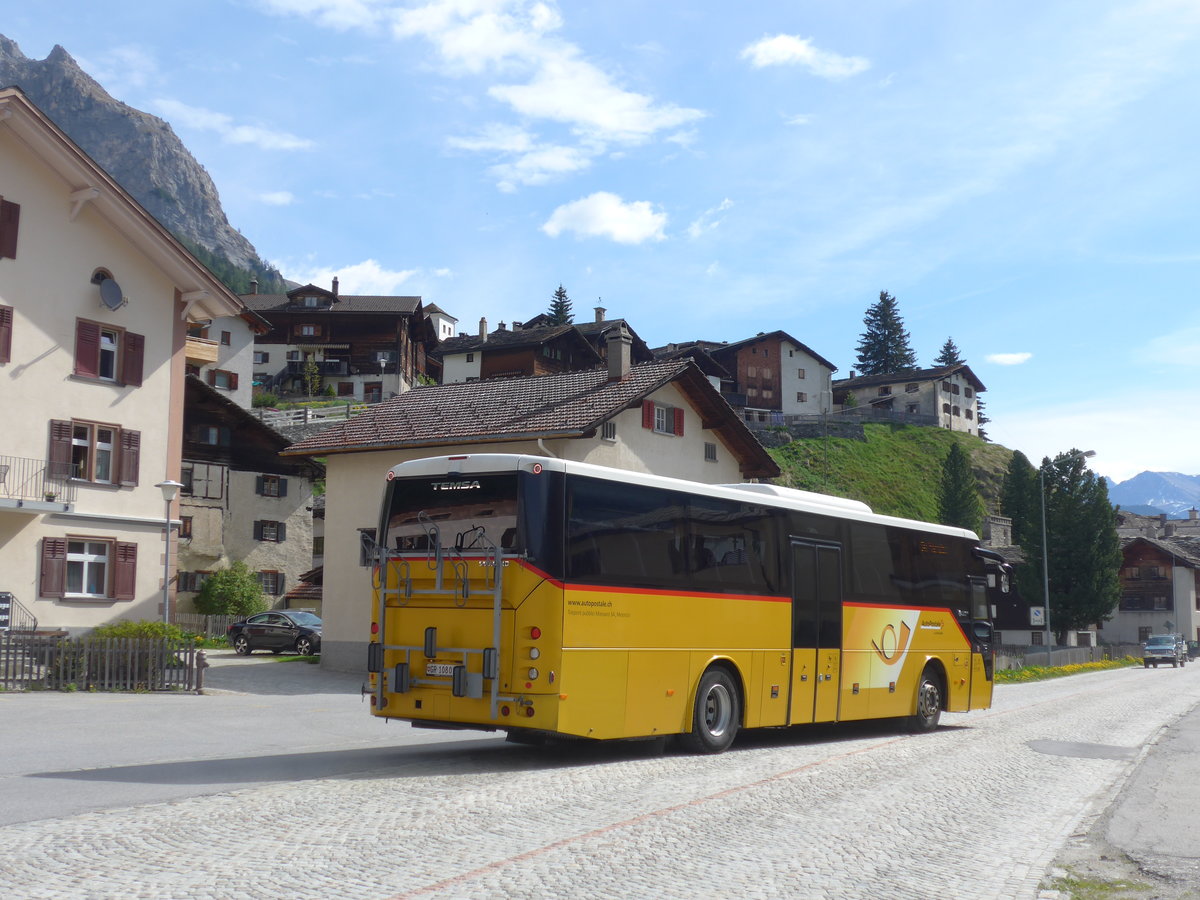 (180'492) - TpM, Mesocco - Nr. 18/GR 108'018 - Temsa (ex AutoPostale Ticino) am 23. Mai 2017 in Splgen, Dorf