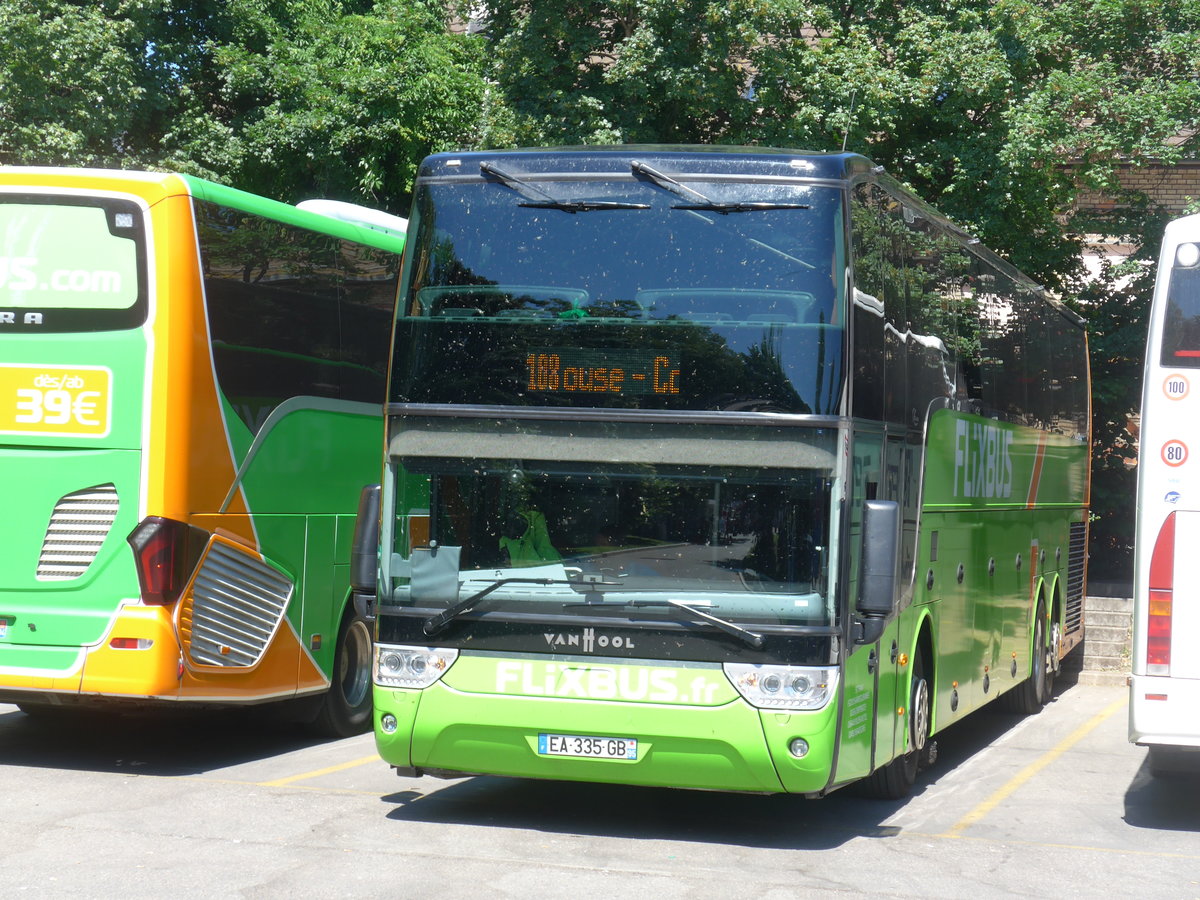 (180'808) - Aus Frankreich: Flixbus - EA 335 GB - Van Hool am 27. Mai 2017 in Zrich, Sihlquai