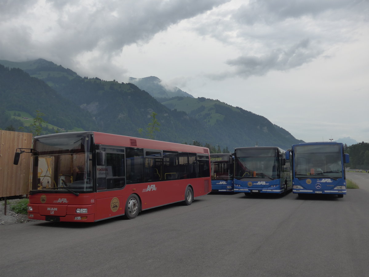 (181'108) - AFA Adelboden - Nr. 55 - MAN/Gppel am 14. Juni 2017 in Frutigen, Garage