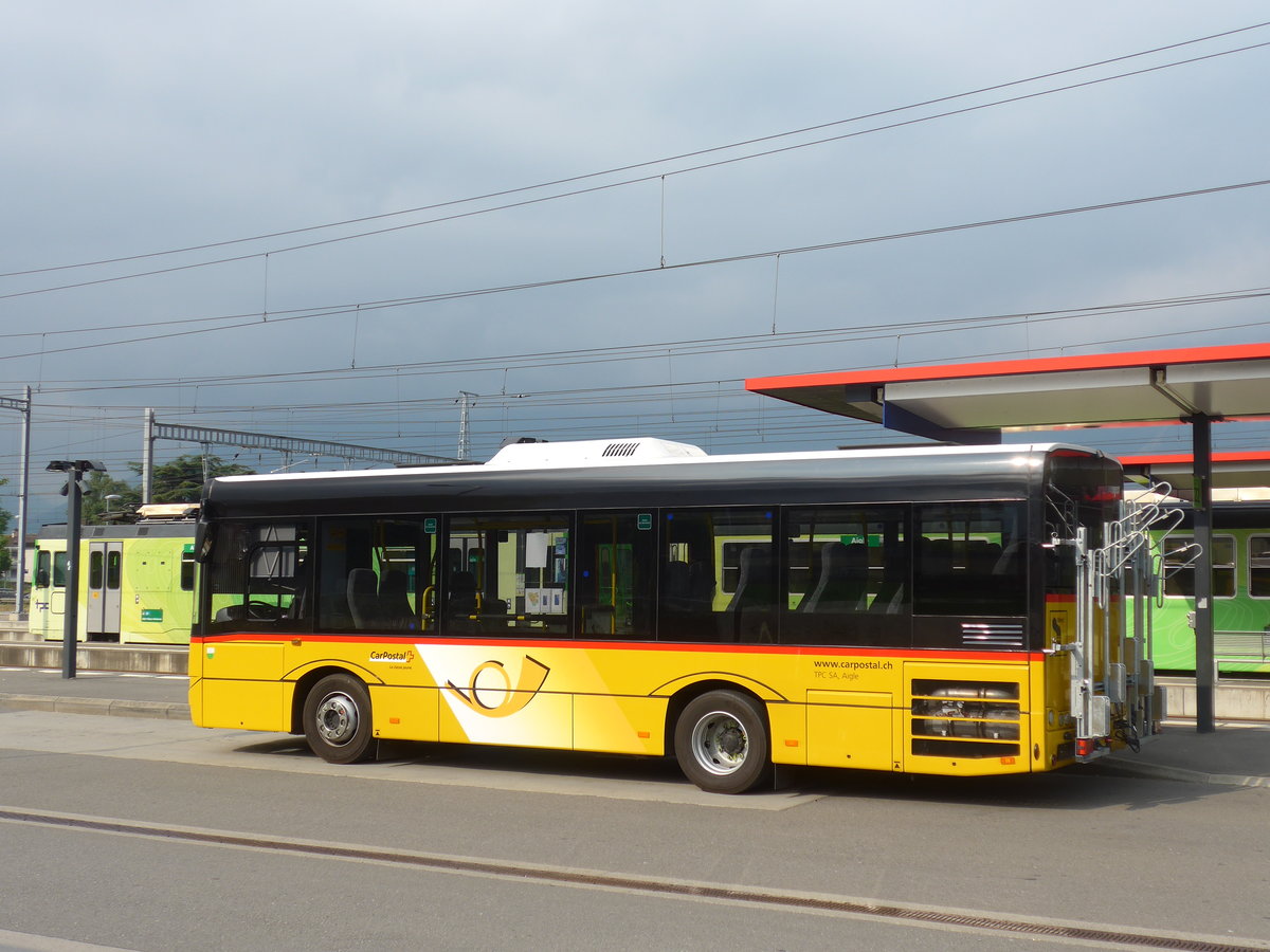 (181'241) - TPC Aigle - VD 1174 - Solaris am 24. Juni 2017 beim Bahnhof Aigle