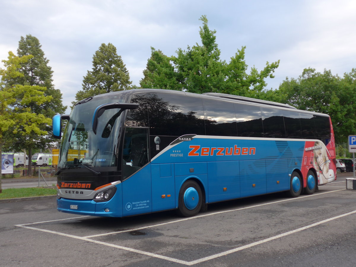 (181'599) - Zerzuben, Visp-Eyholz - Nr. 9/VS 81'718 - Setra am 27. Juni 2017 in Thun, Seestrasse