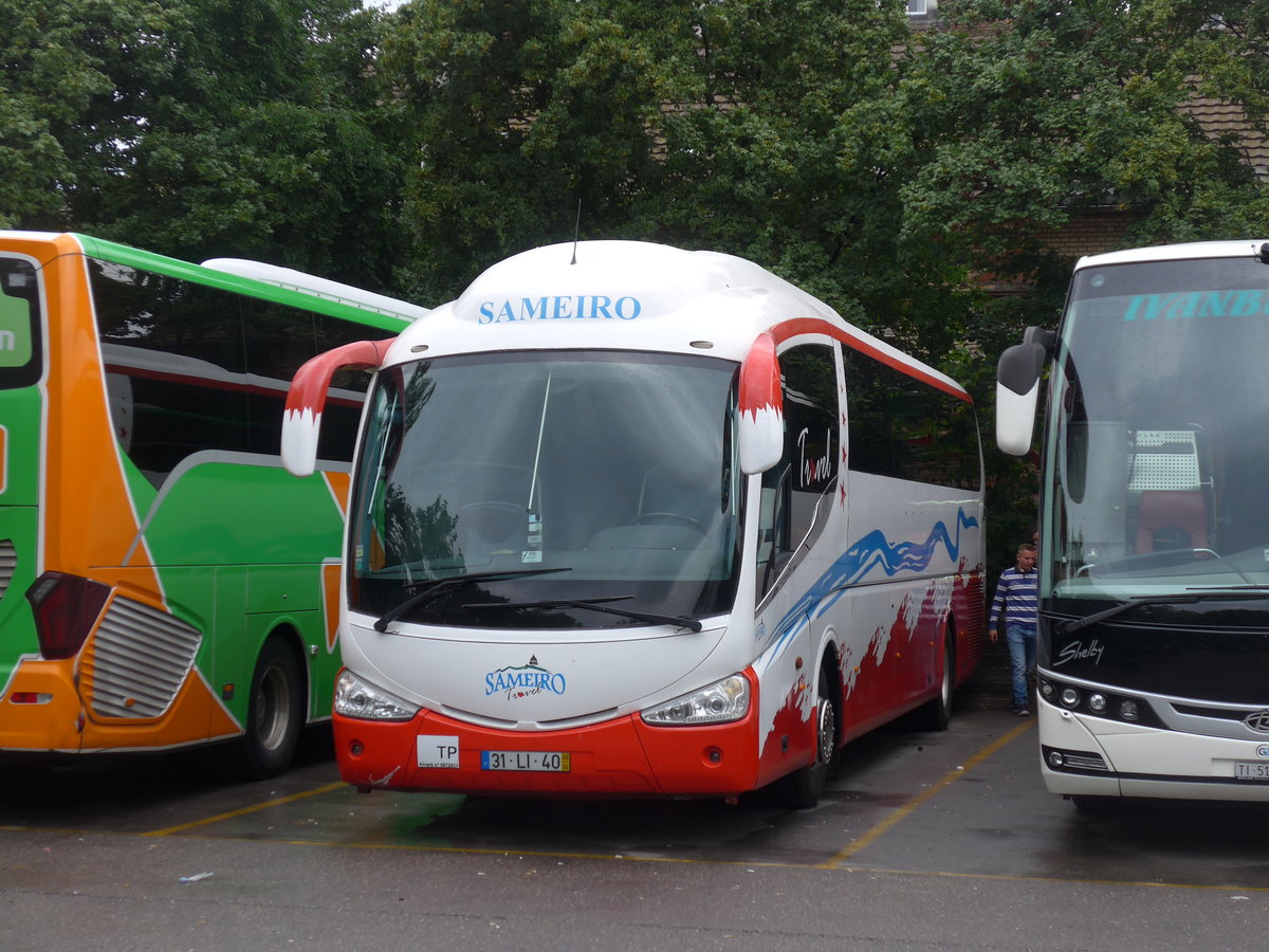 (181'905) - Aus Portugal: Sameiro, Braga - 31-LI-40 - Volvo/Irizar am 10. Juli 2017 in Zrich, Sihlquai