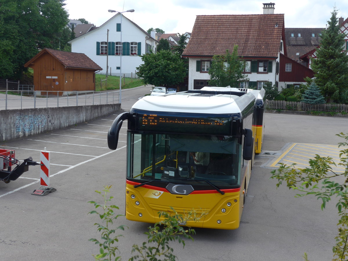 (181'998) - Moser, Flaach - Nr. 289/ZH 480'005 - Gppel am 10. Juli 2017 in Altikon, Brckenwaage