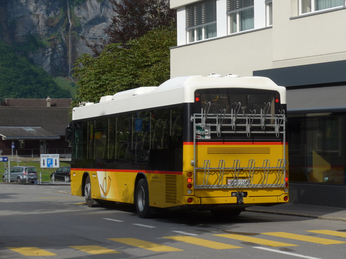 (182'188) - AVG Meiringen - Nr. 68/BE 401'568 - Scania/Hess (ex Nr. 59; ex Steiner, Messen) am 23. Juli 2017 in Meiringen, Casino Platz