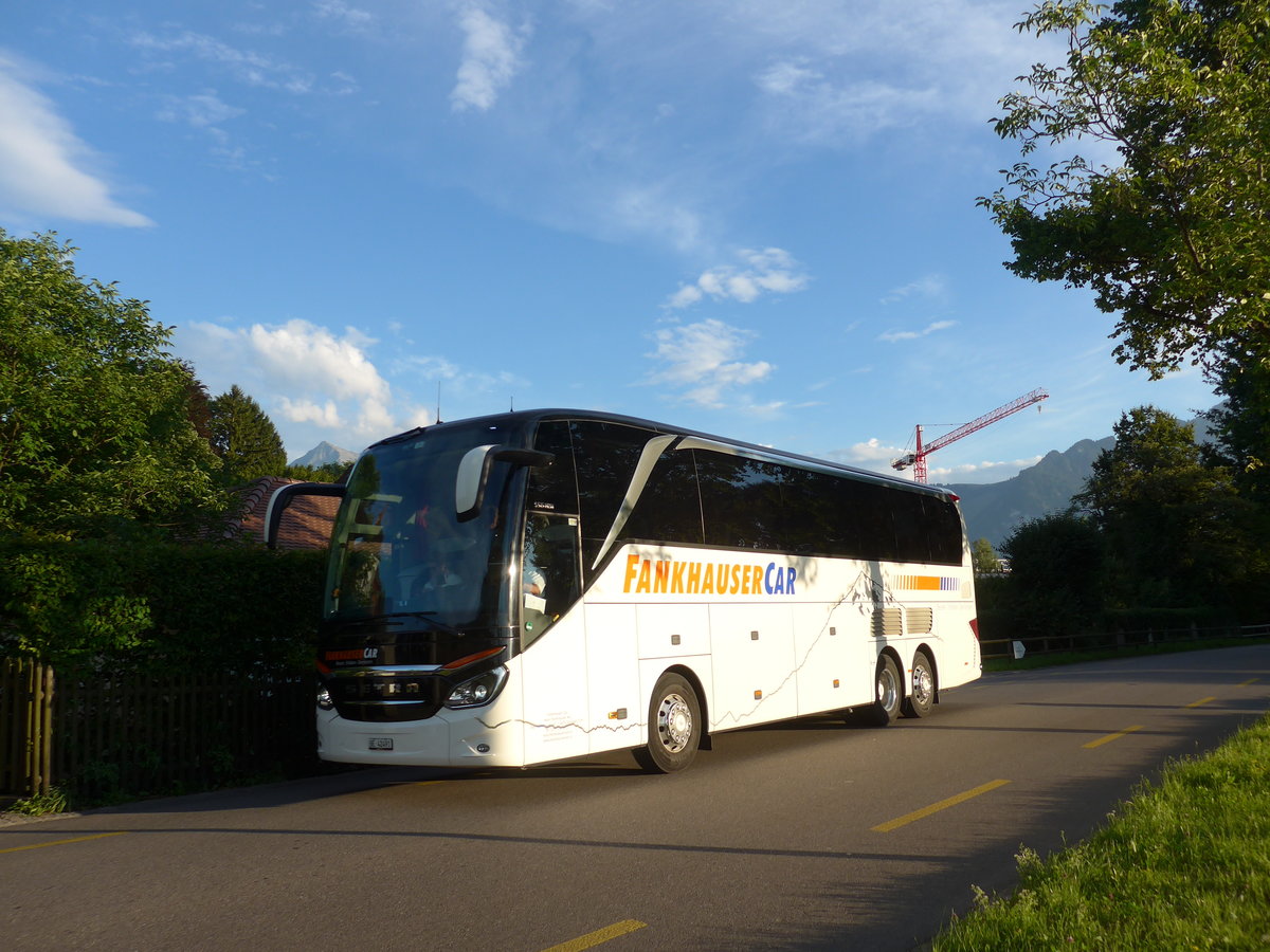 (182'306) - Fankhauser, Sigriswil - BE 42'491 - Setra am 29. Juli 2017 in Thun, Seestrasse