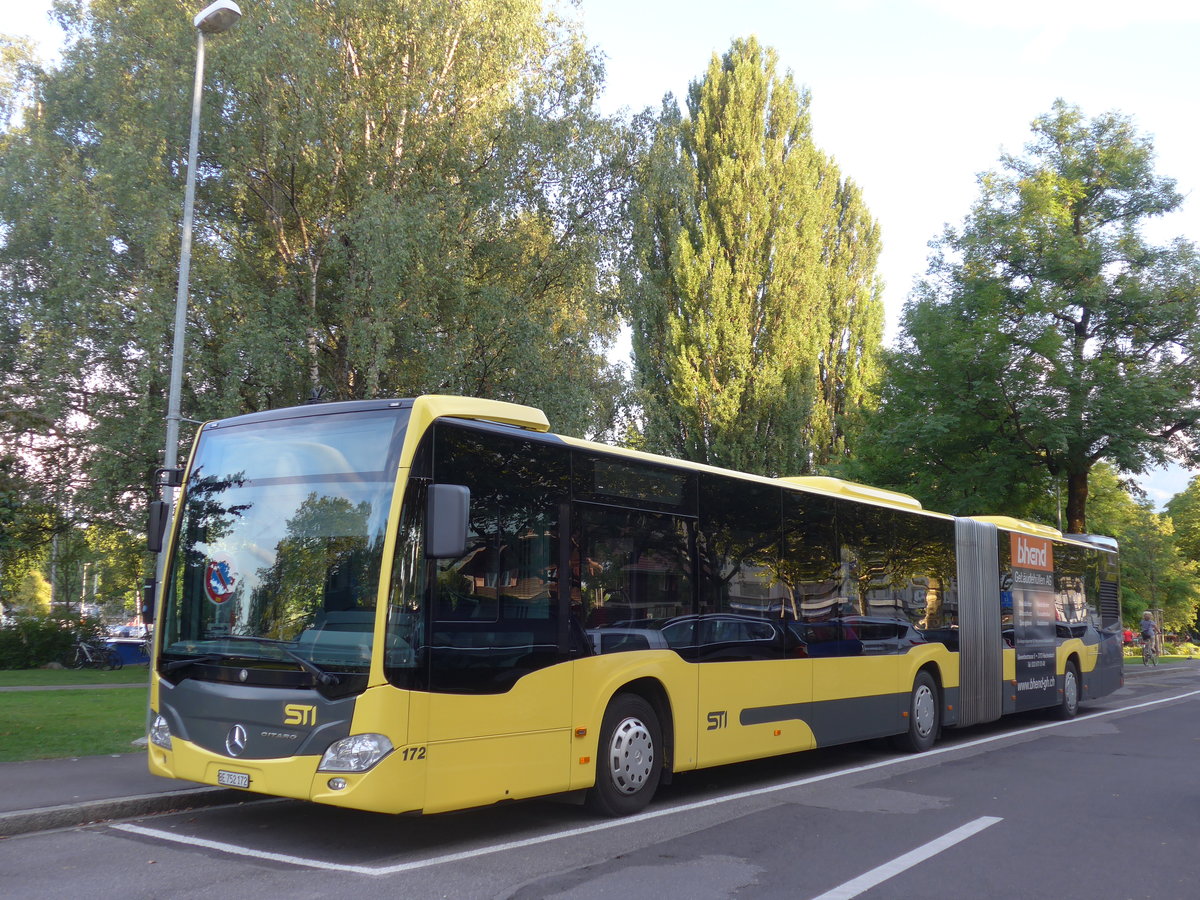 (182'311) - STI Thun - Nr. 172/BE 752'172 - Mercedes am 29. Juli 2017 in Thun, Lachen