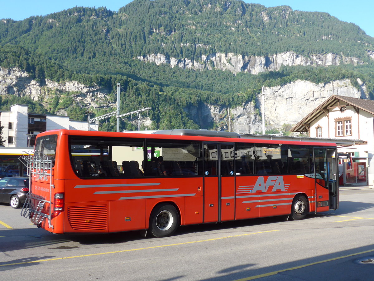 (182'318) - AFA Adelboden - Nr. 24/BE 26'701 - Setra am 30. Juli 2017 in Meiringen, Postautostation (Einsatz AVG M.)