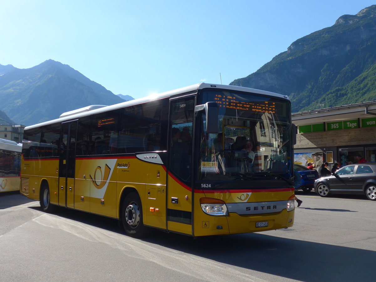 (182'328) - AVG Meiringen - Nr. 73/BE 171'453 - Setra am 30. Juli 2017 in Meiringen, Postautostation