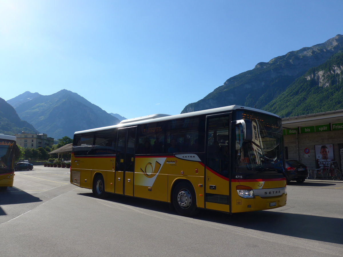 (182'329) - AVG Meiringen - Nr. 65/BE 401'465 - Setra am 30. Juli 2017 in Meiringen, Postautostation