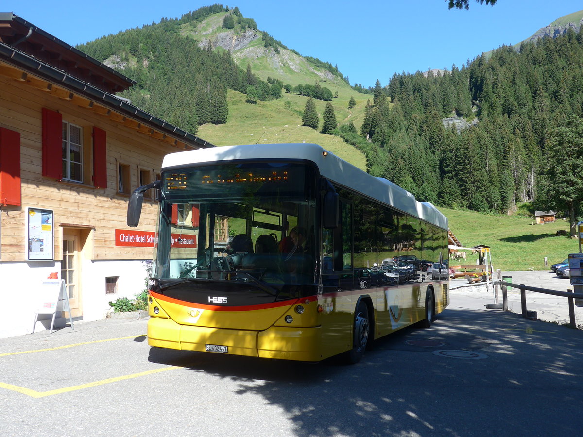 (182'330) - AVG Meiringen - Nr. 67/BE 402'467 - Scania/Hess (ex Nr. 76; ex Steiner, Messen) am 30. Juli 2017 auf der Schwarzwaldalp