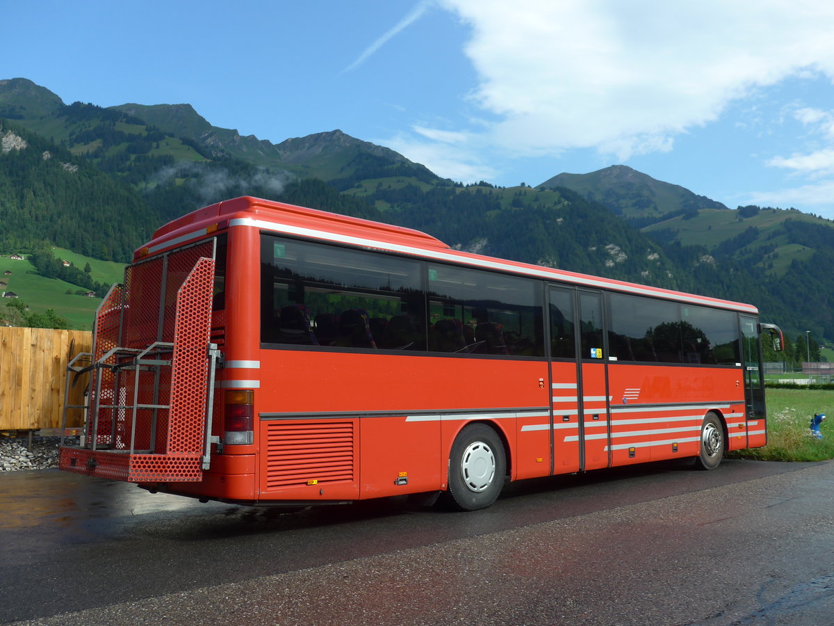 (182'437) - AFA Adelboden - Nr. 22 - Setra (ex Nr. 8) am 31. Juli 2017 in Frutigen, Garage