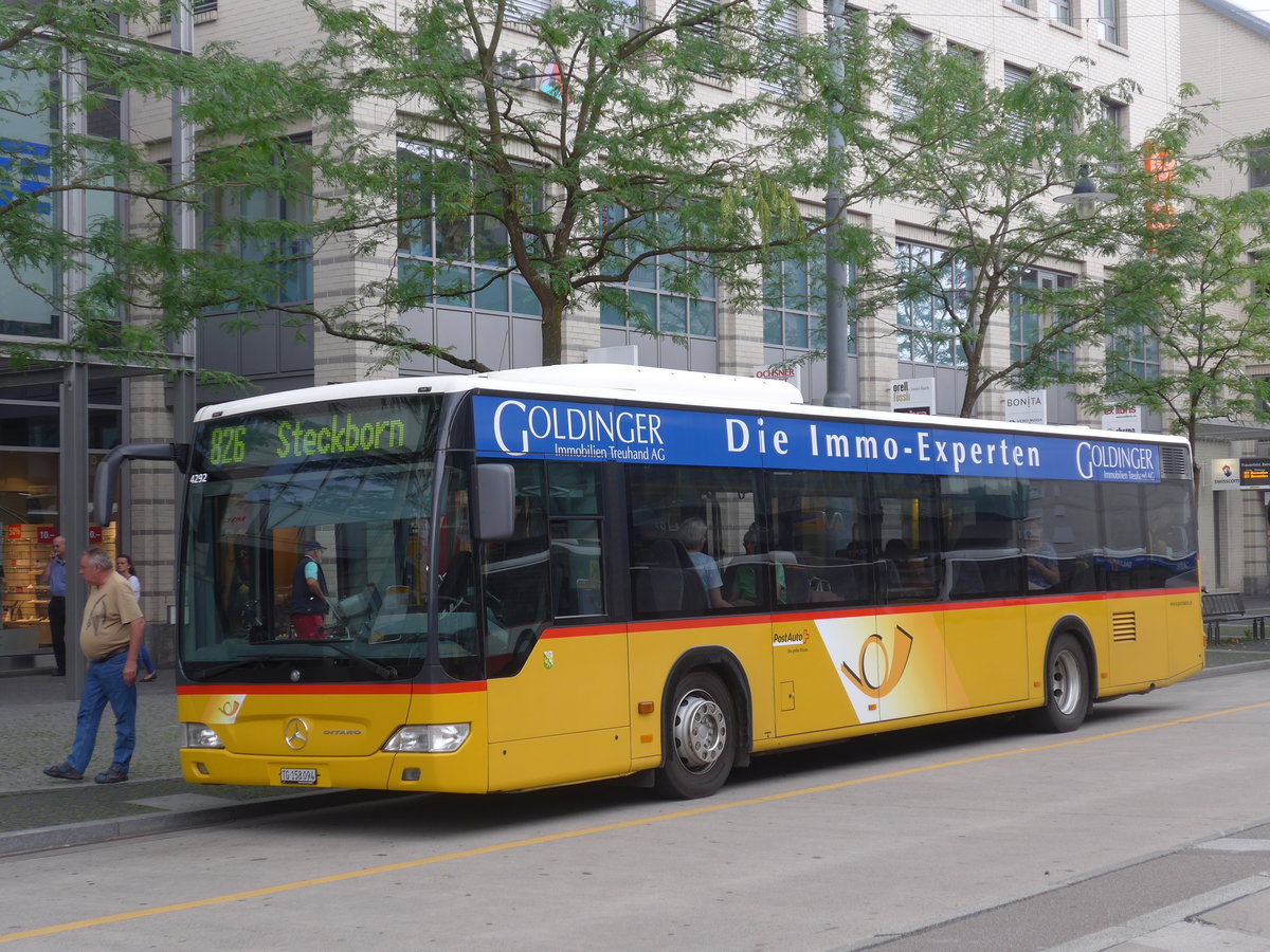 (182'518) - PostAuto Ostschweiz - TG 158'094 - Mercedes (ex Nr. 4) am 3. August 2017 beim Bahnhof Frauenfeld