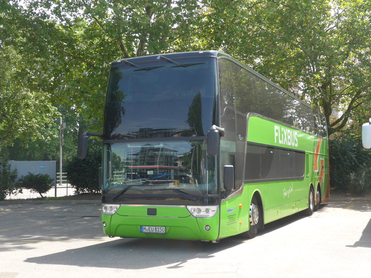 (182'626) - Aus Deutschland: Albus, Mnchen - Nr. M8150/M-EU 8150 - Scania am 3. August 2017 in Zrich, Sihlquai