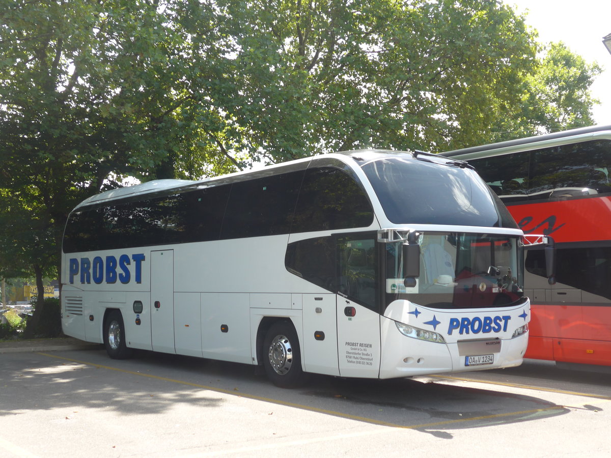 (182'627) - Aus Deutschland: Probst, Rubi - OA-V 1234 - Neoplan am 3. August 2017 in Zrich, Sihlquai