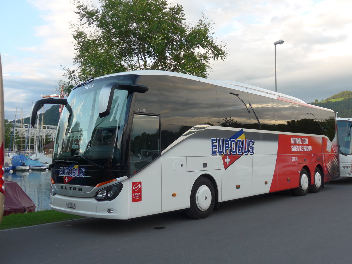 (182'798) - ARAG Ruswil - Nr. 51/LU 15'522 - Setra am 5. August 2017 in Thun, Strandbad