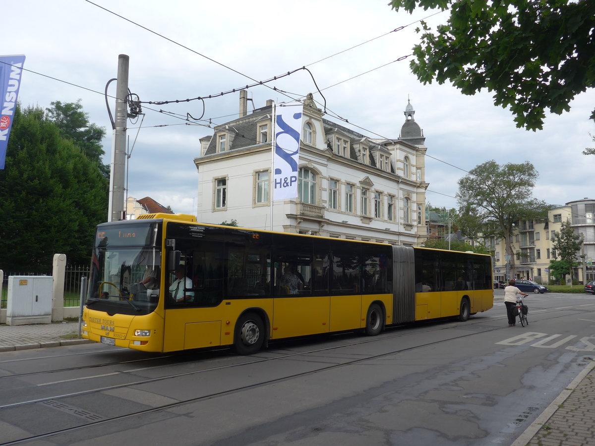 (183'163) - Taeter, Dresden - Nr. 900'502/DD-TT 1502 - MAN am 9. August 2017 in Dresden, Schillerplatz