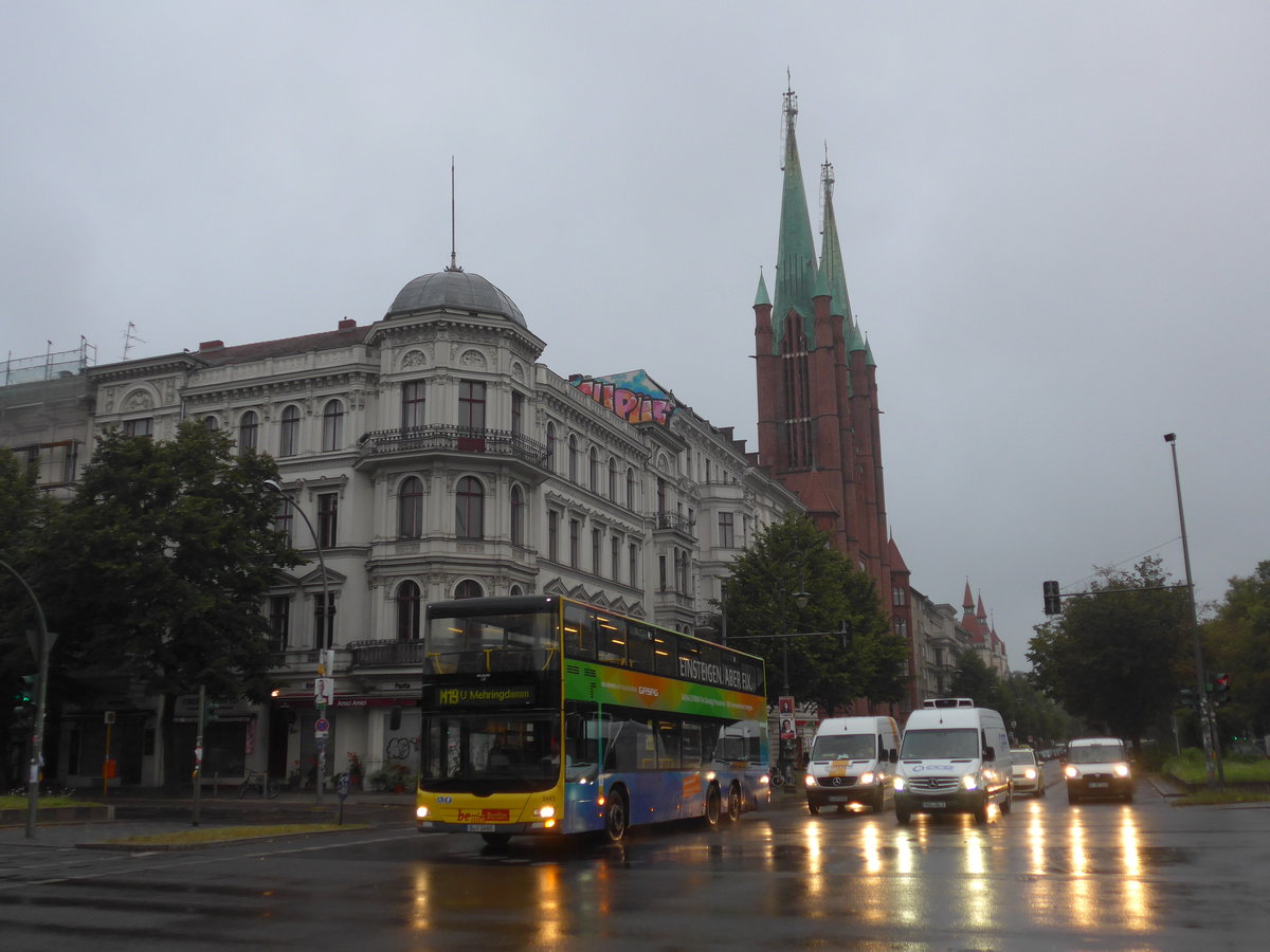 (183'497) - BVG Berlin - Nr. 3465/B-V 3465 - MAN am 12. August 2017 in Berlin, Mehringdamm