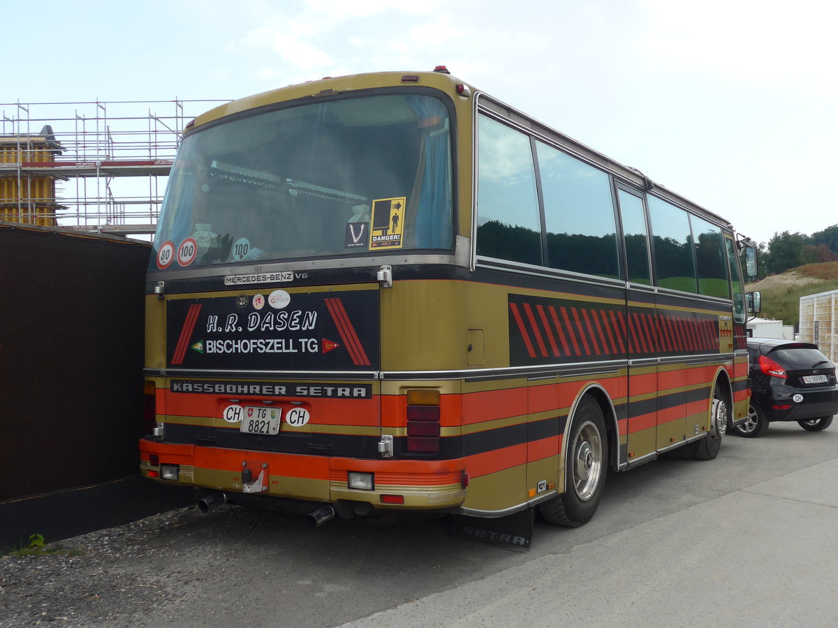 (184'395) - Dasen, Bischofszell - TG 8821 - Setra (ex Reichlin, Goldau) am 26. August 2017 in Oberkirch, CAMPUS Sursee