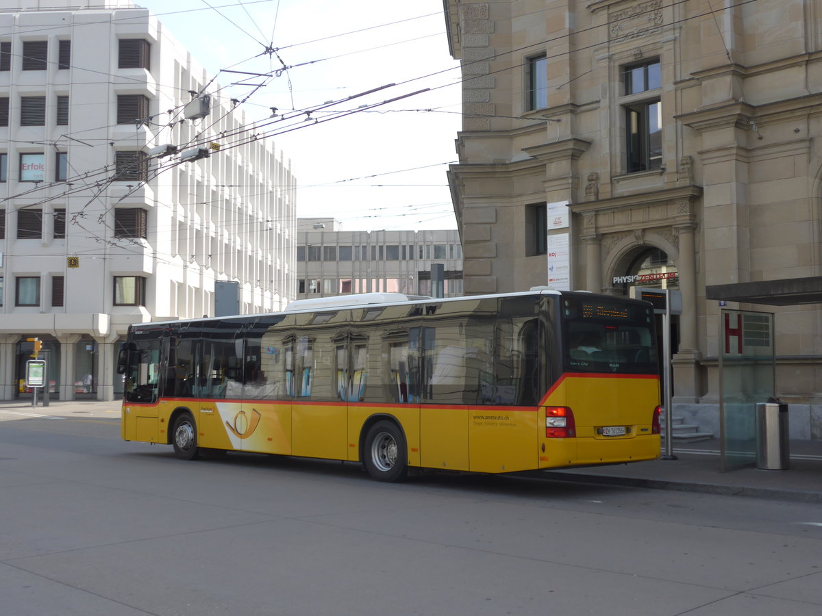 (184'524) - Steiger, Schlatt - Nr. 299/ZH 701'256 - MAN am 27. August 2017 beim Hauptbahnhof Winterthur