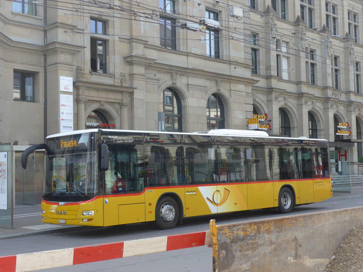 (184'526) - Steiger, Schlatt - Nr. 299/ZH 701'256 - MAN am 27. August 2017 beim Hauptbahnhof Winterthur