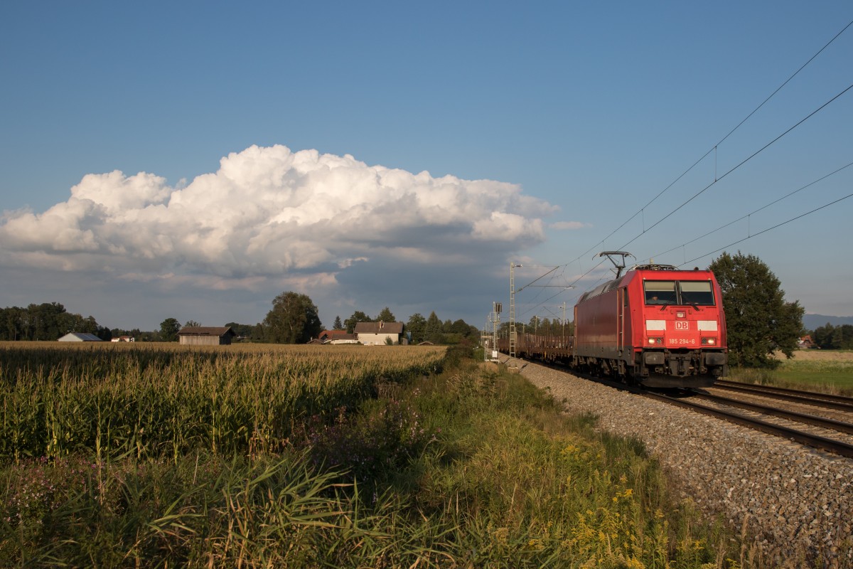 185 294 am 9. September 2015 bei bersee am Chiemsee.